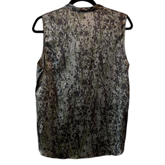 Theory NWT Sleeveless Sinaclaire Silk Blouse size M - Picture 10 of 11